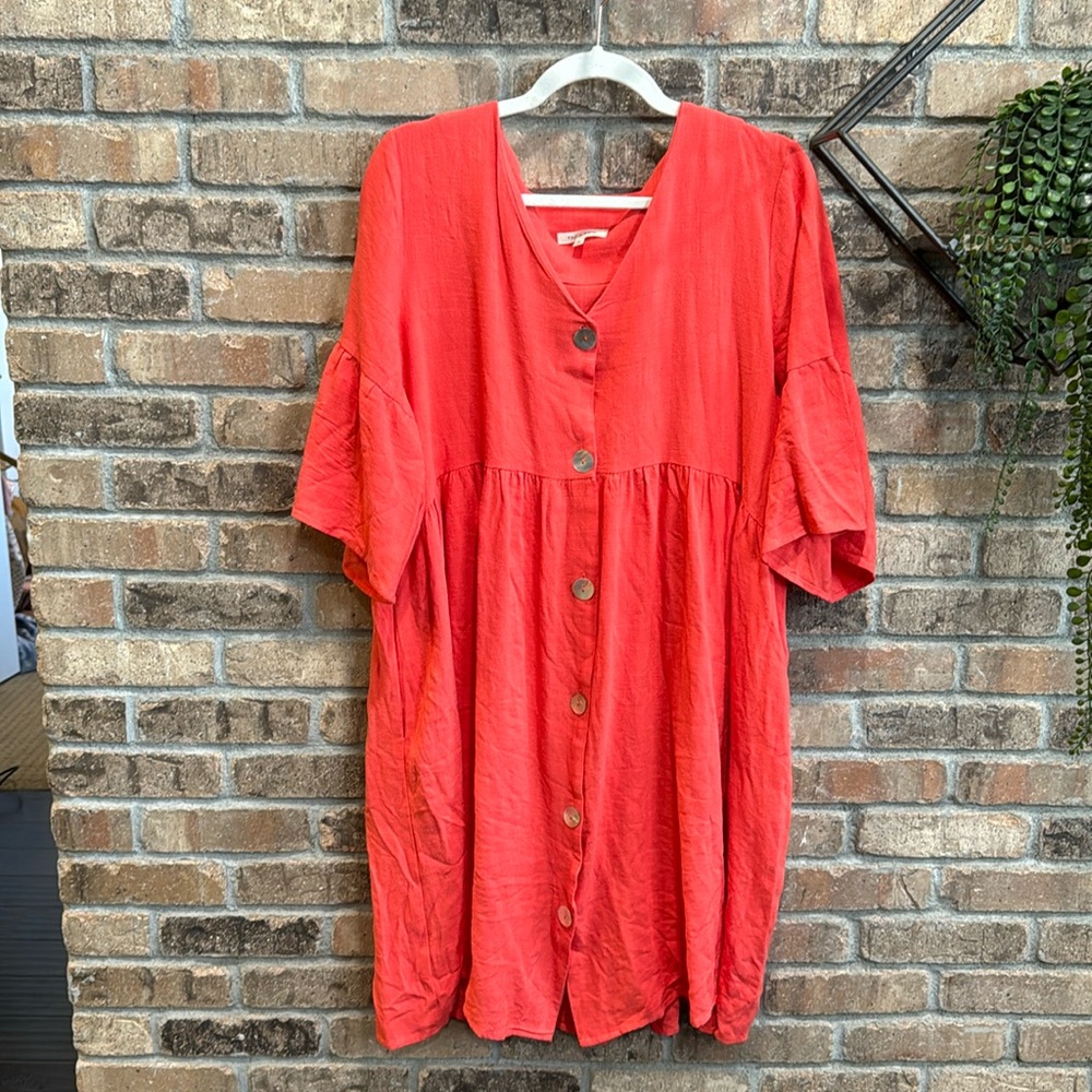 Piper and scoot button dress